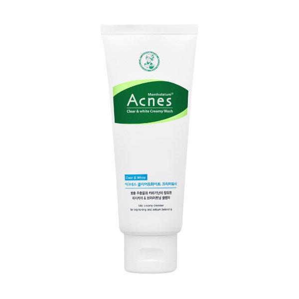 Acnes Clear and White Creamy Wash 100g